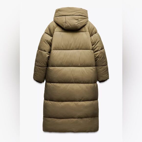 ZARA WATER AND WIND PROTECTION LONG ANORAK - Picture 9 of 13